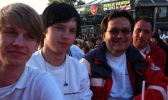 Foto: Sanitätsdienst beim Public Vieweing zur Fußball EM 2012 in Alsdorf.